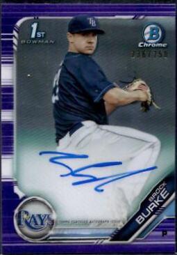 Brock Burke [Purple Refractor] #PA-BBU