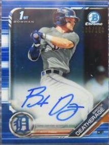 Brock Deatherage [Blue Refractor] #PA-BD
