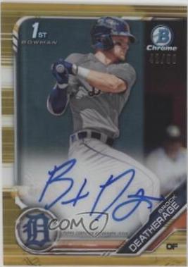 Brock Deatherage [Gold Refractor] #PA-BD