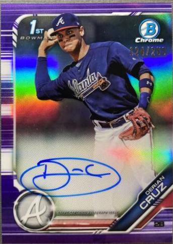 Derian Cruz [Purple Refractor] #PA-DC