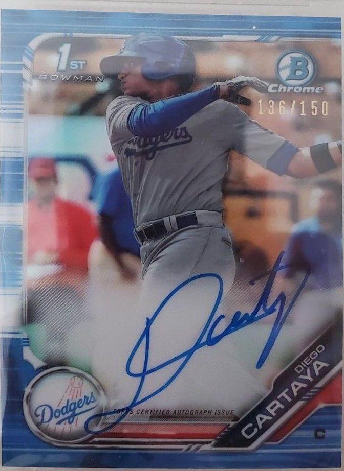 Diego Cartaya [Blue Refractor] #PA-DCA
