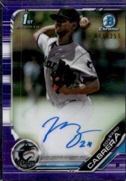 Edward Cabrera [Purple Refractor] #PA-EC