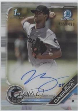 Edward Cabrera [Refractor] #PA-EC