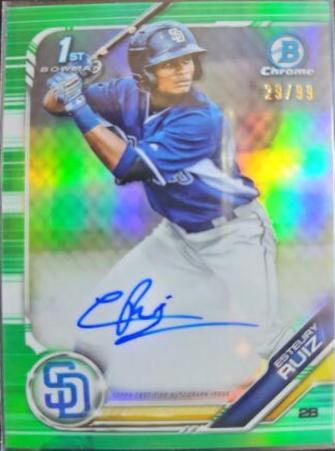 Esteury Ruiz [Green Refractor] #PA-ER