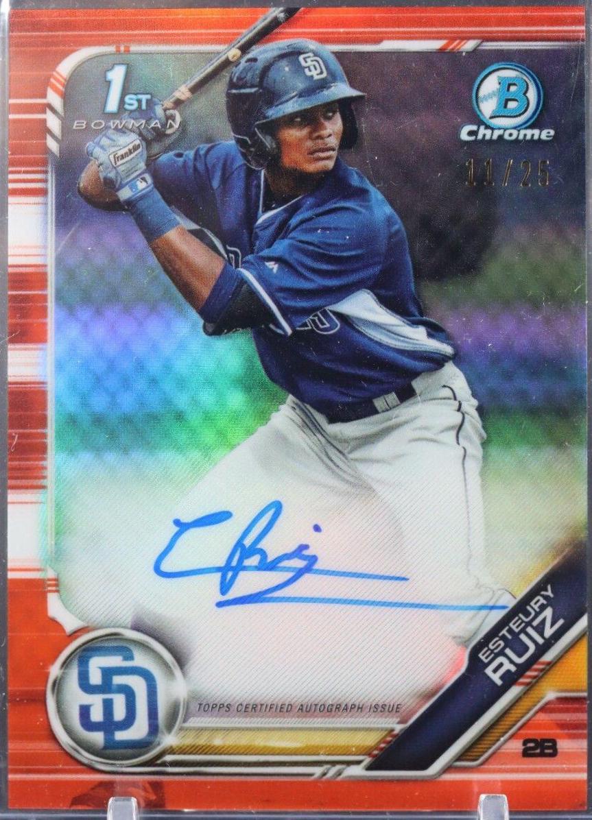 Esteury Ruiz [Orange Refractor] #PA-ER
