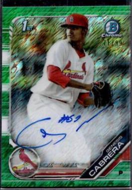 Genesis Cabrera [Green Shimmer] #PA-GCA