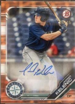 Jarred Kelenic [Orange] #PA-JK