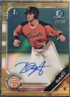 Joey Bart [Gold Refractor] #PA-JB