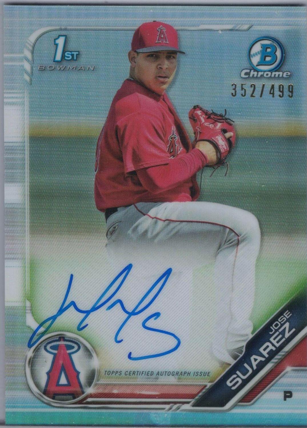 Jose Suarez [Refractor] #PA-JS