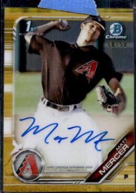 Matt Mercer [Gold Refractor] #PA-MM