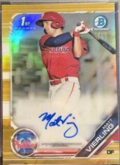 Matt Vierling [Gold Refractor] #PA-MV
