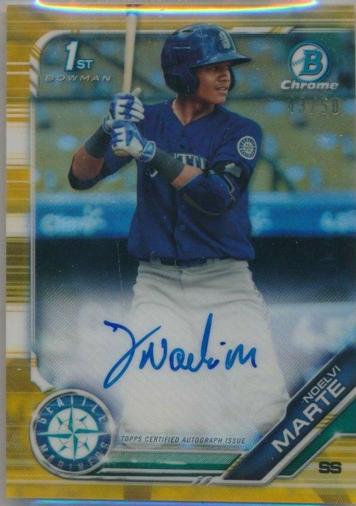 Noelvi Marte [Gold Refractor] #PA-NM
