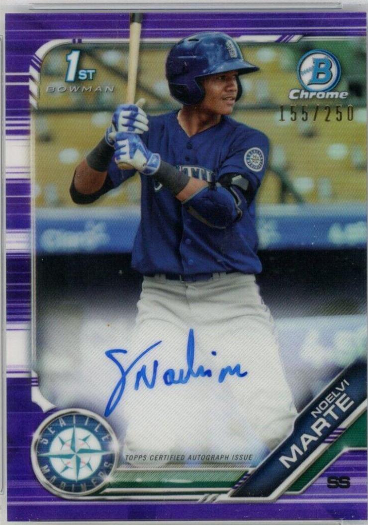 Noelvi Marte [Purple Refractor] #PA-NM