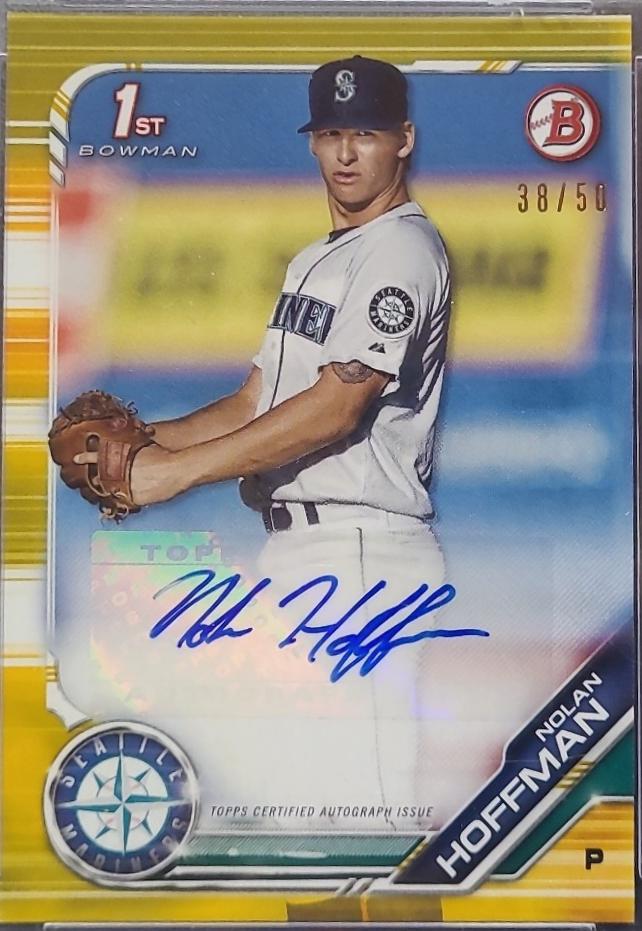 Nolan Hoffman [Gold] #PA-NH