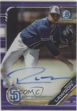 Reggie Lawson [Purple Refractor] #PA-RL