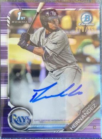 Ronaldo Hernandez [Purple Refractor] #PA-RH