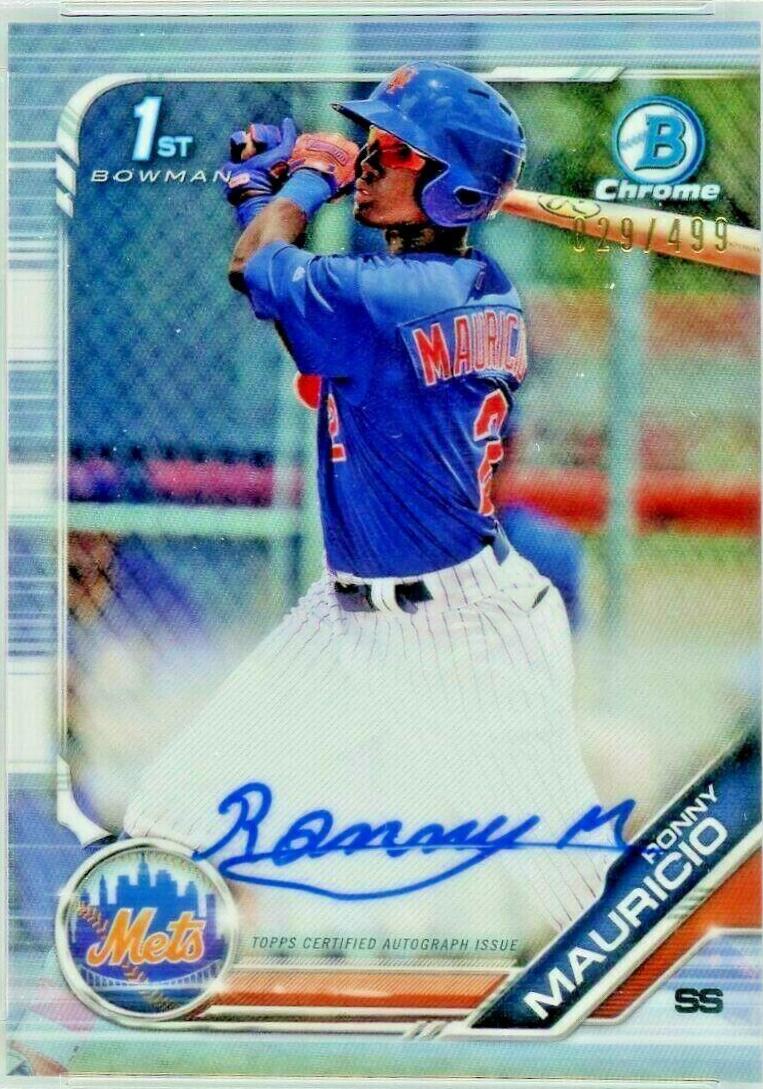 Ronny Mauricio [Refractor] #PA-RM
