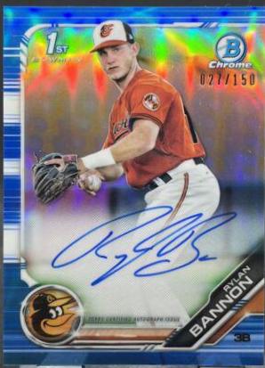 Rylan Bannon [Blue Refractor] #PA-RB