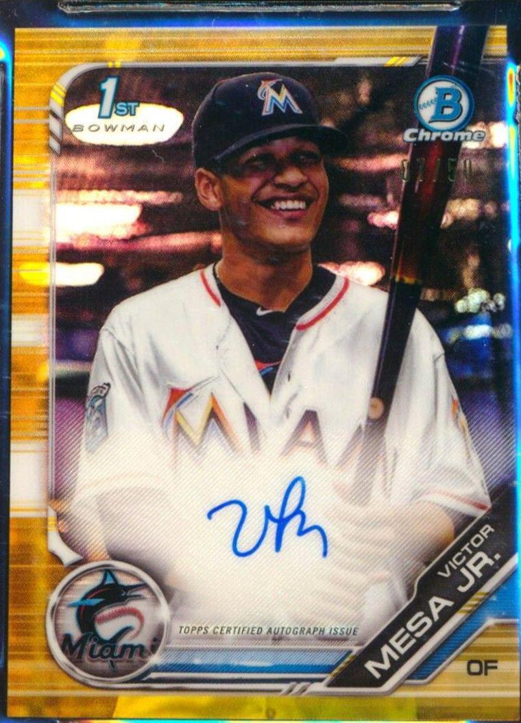 Victor Victor Mesa [Gold Refractor] #PA-VVM