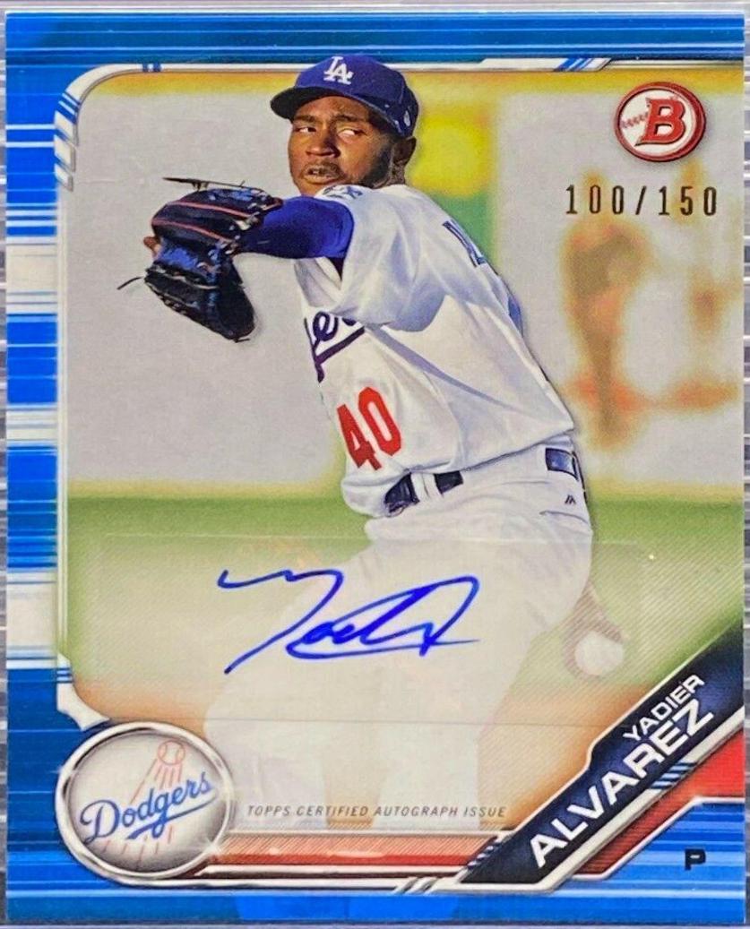 Yadier Alvarez [Blue] #PA-YA