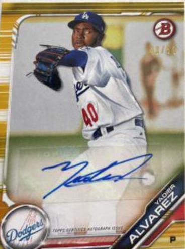 Yadier Alvarez [Gold] #PA-YA