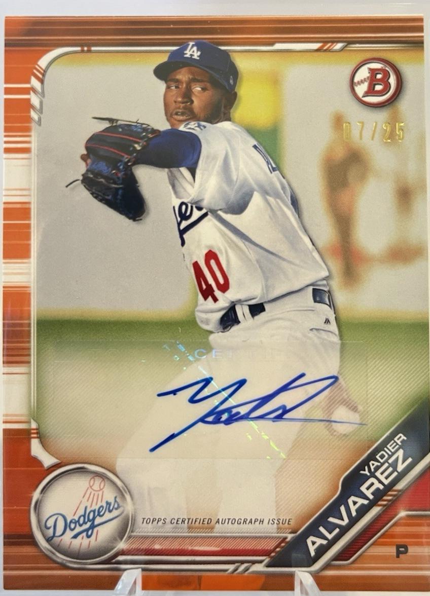 Yadier Alvarez [Orange] #PA-YA