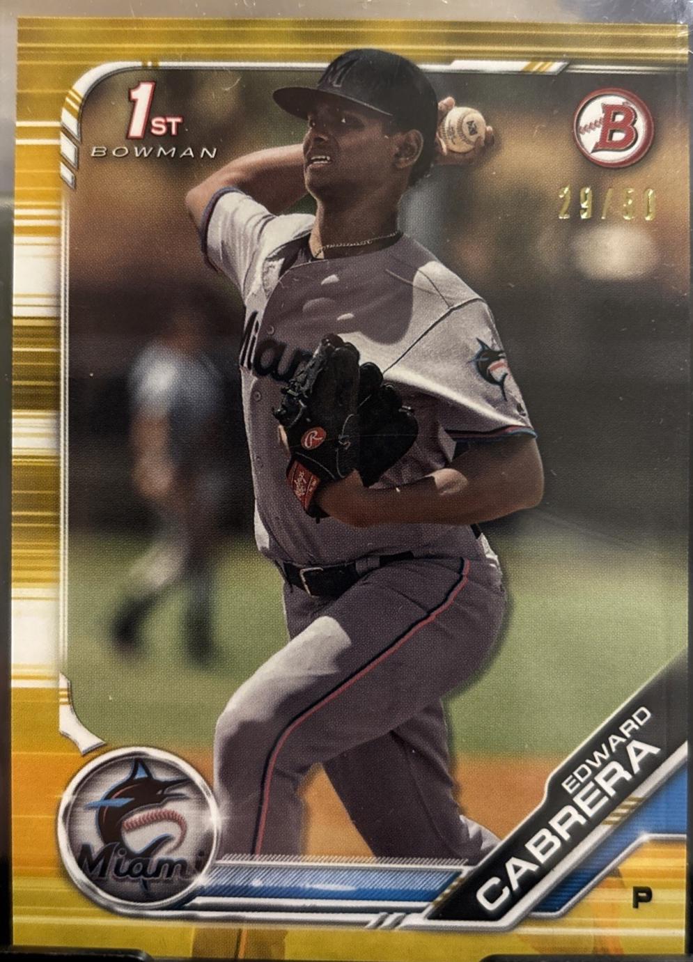 Edward Cabrera [Gold] #BP-114