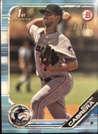 Edward Cabrera [Sky Blue] #BP-114