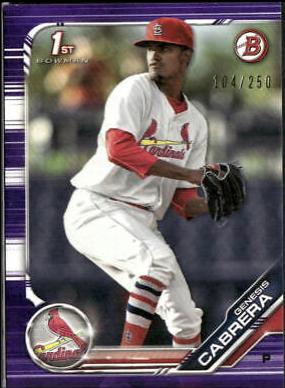 Genesis Cabrera [Purple] #BP-142