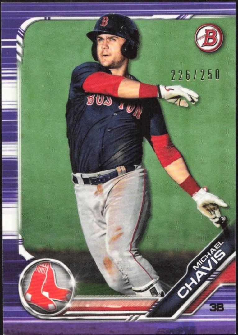 Michael Chavis [Purple] #BP-92