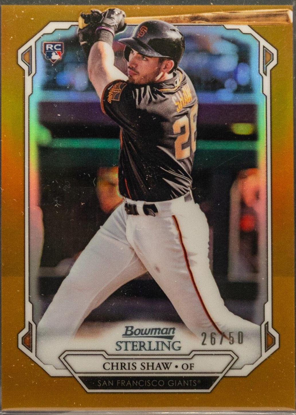 Chris Shaw [Gold Refractor] #BSR-79