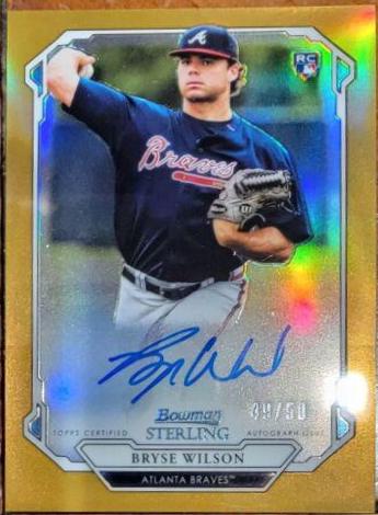 Bryse Wilson [Gold Refractor] #BW