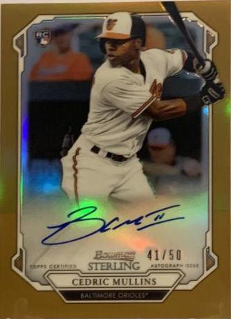 Cedric Mullins [Gold Refractor] #CM
