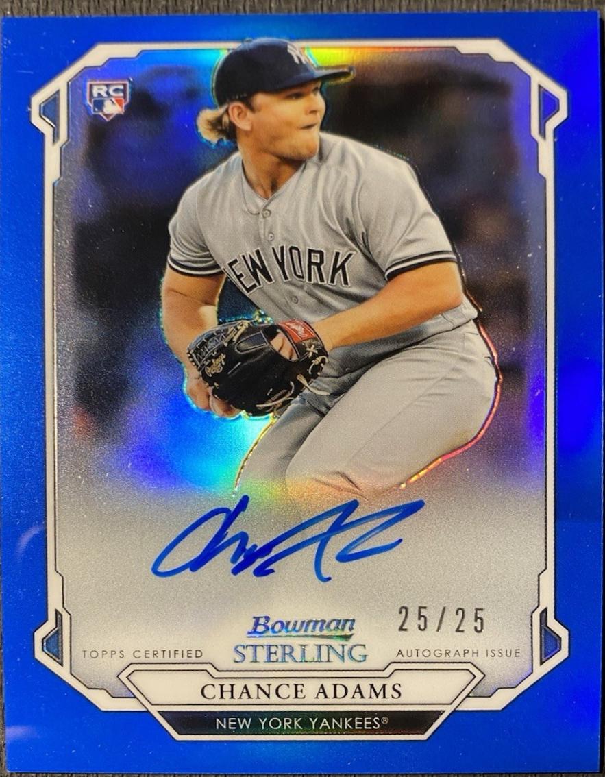 Chance Adams [Blue Refractor] #CA