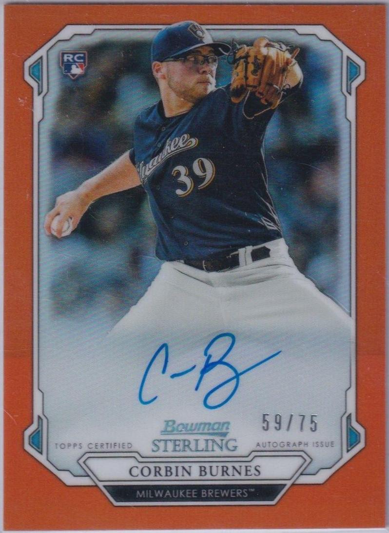 Corbin Burnes [Orange Refractor] #CB