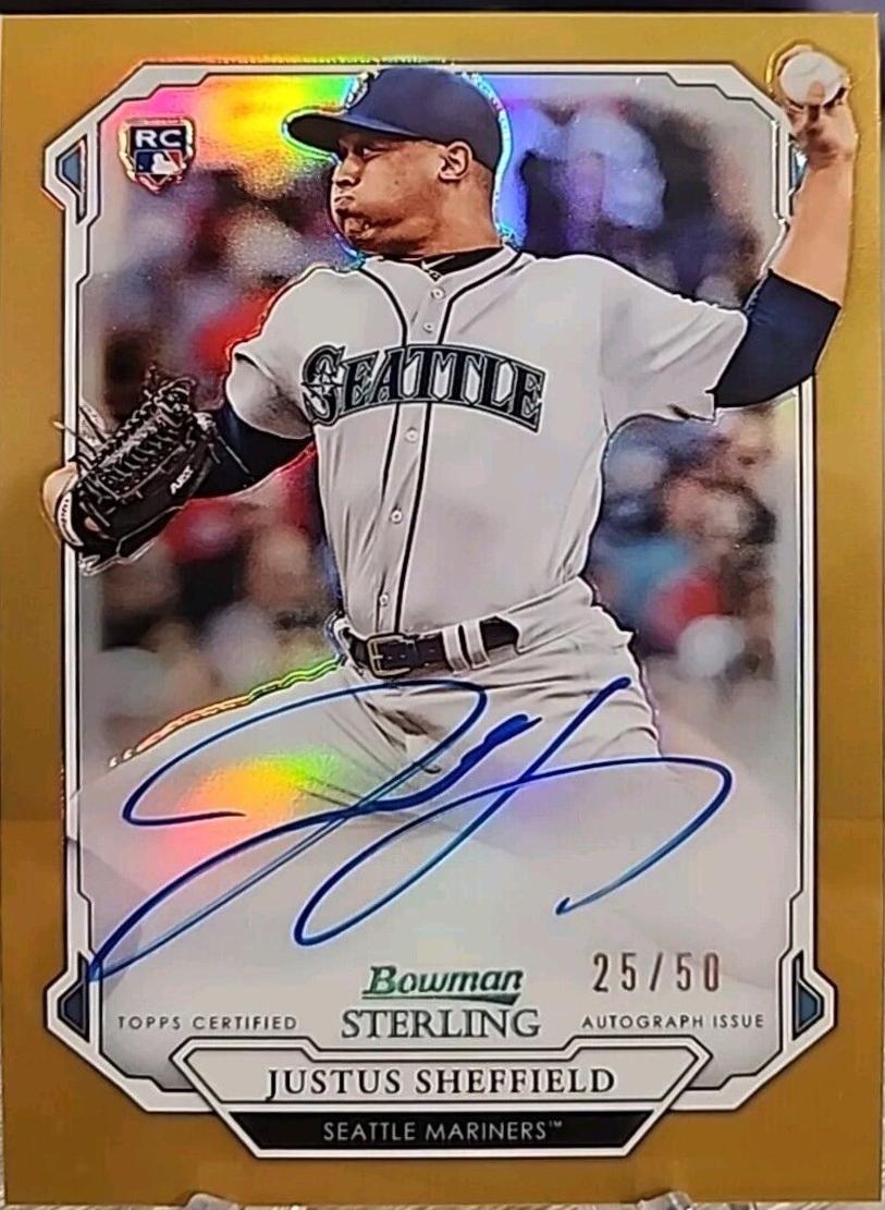 Justus Sheffield [Gold Refractor] #JS