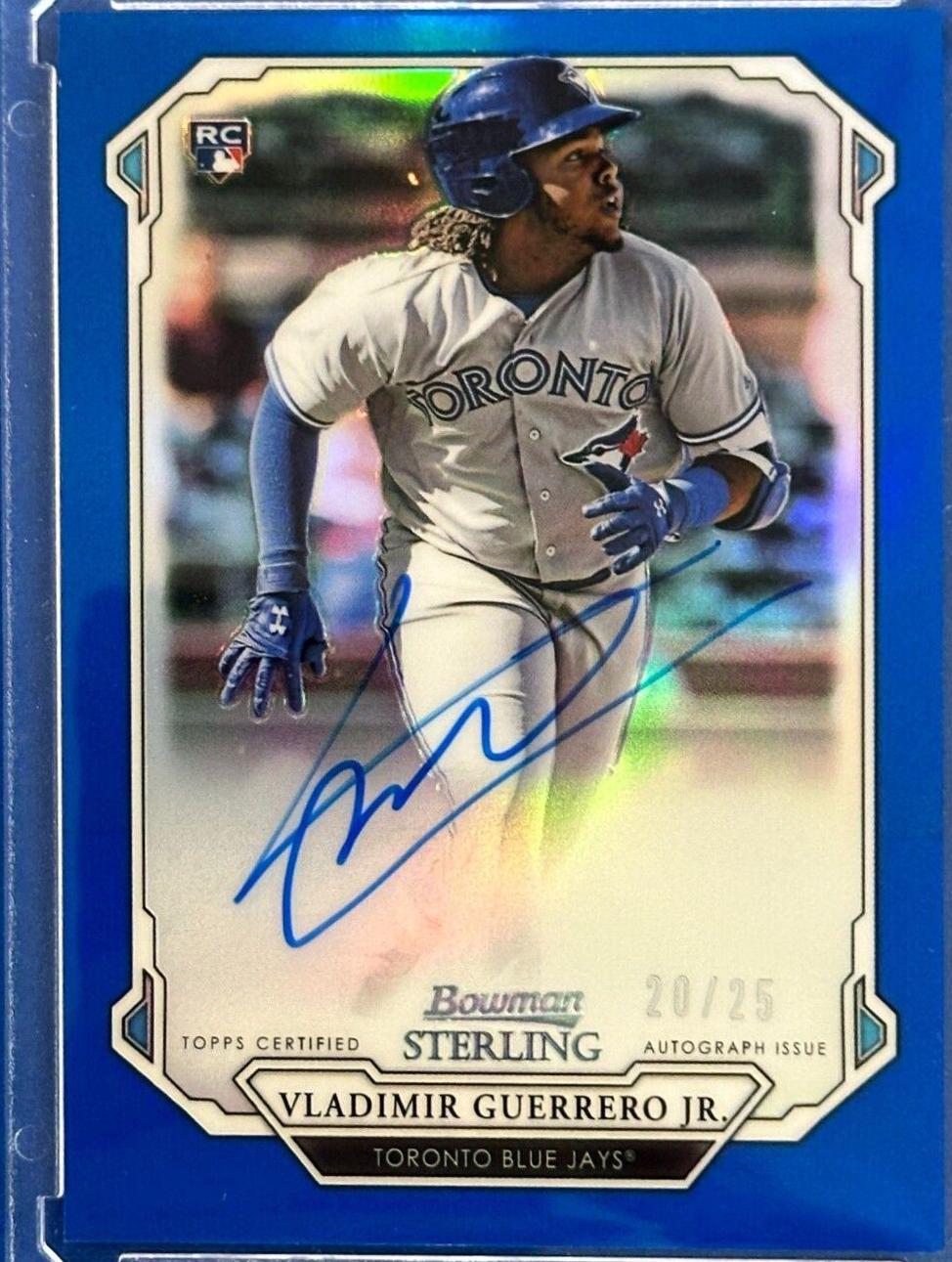 Vladimir Guerrero Jr. [Blue Refractor] #VGJ