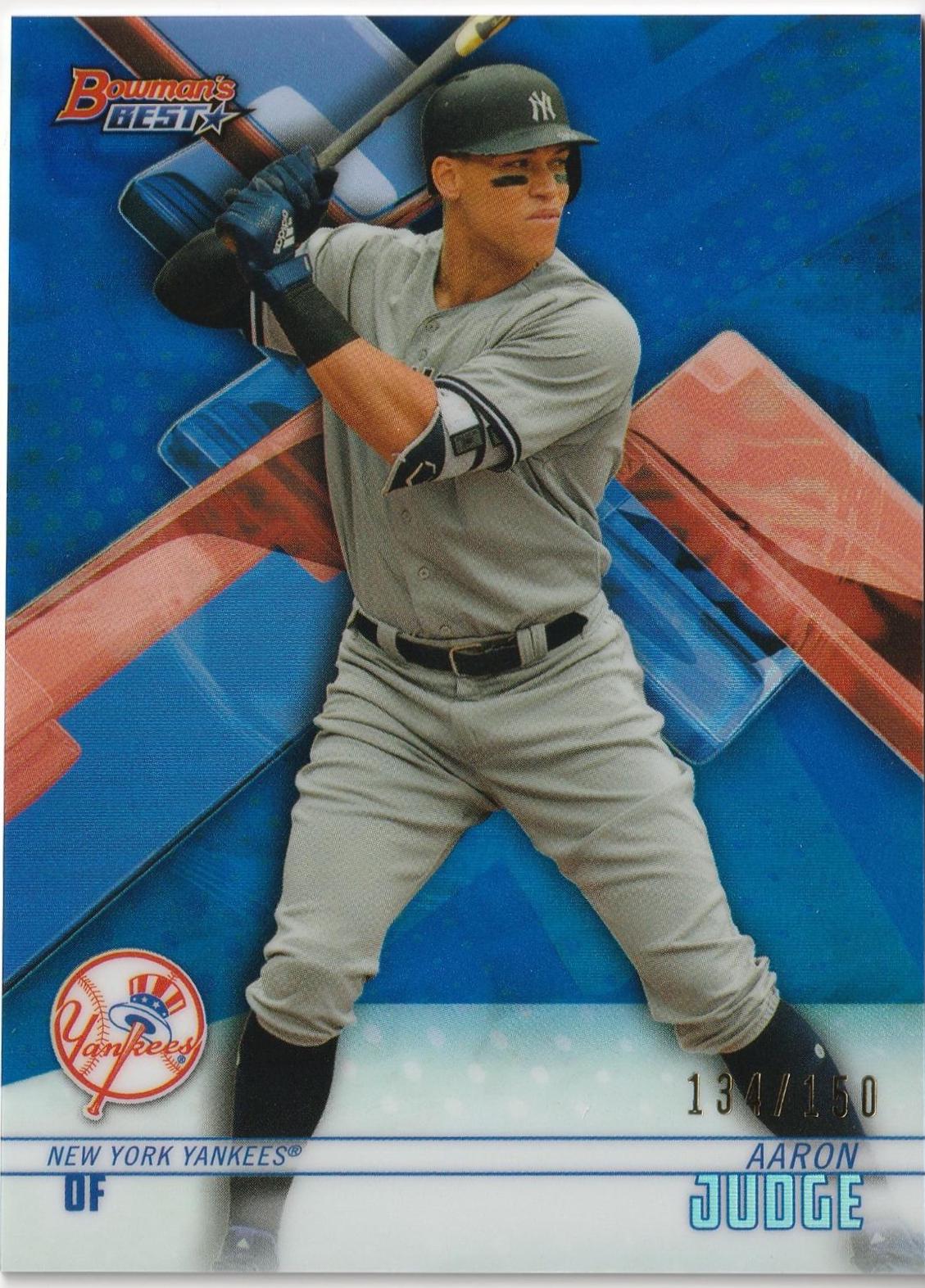 Aaron Judge [Blue Refractor] #25