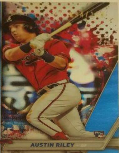 Austin Riley [Blue Refractor] #4