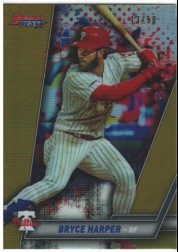 Bryce Harper [Gold Refractor] #56