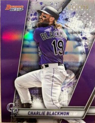 Charlie Blackmon [Purple Refractor] #15