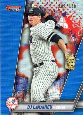 DJ LeMahieu [Blue Refractor] #60