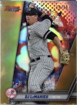 DJ LeMahieu [Gold Refractor] #60