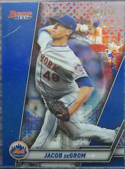 Jacob deGrom [Blue Refractor] #9