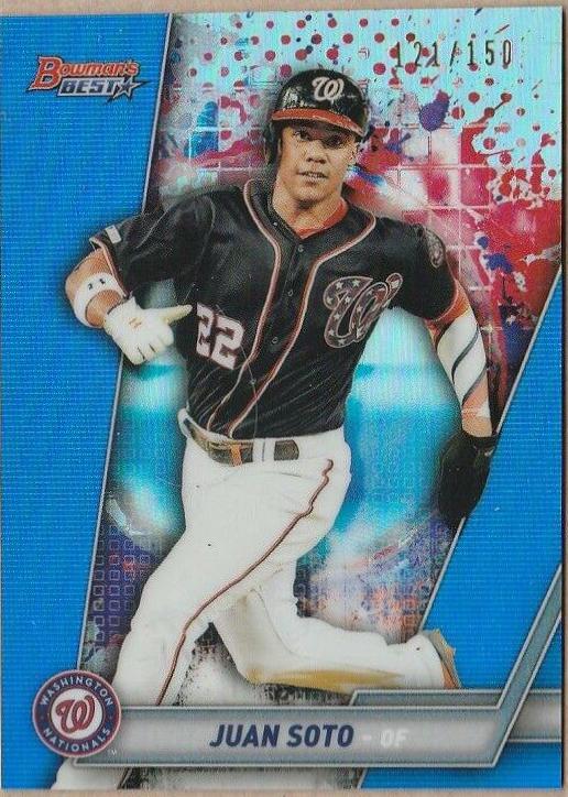 Juan Soto [Blue Refractor] #59