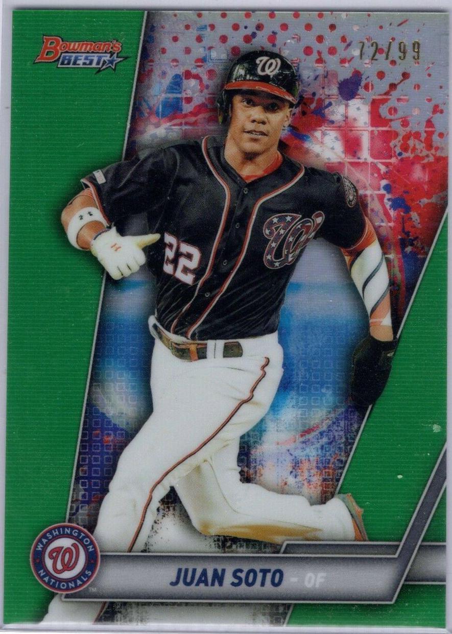 Juan Soto [Green Refractor] #59