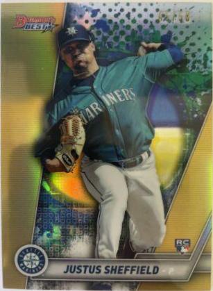 Justus Sheffield [Gold Refractor] #34