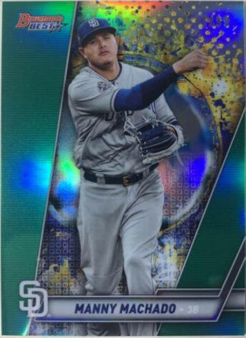 Manny Machado [Green Refractor] #45