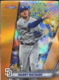 Manny Machado [Orange Refractor] #45