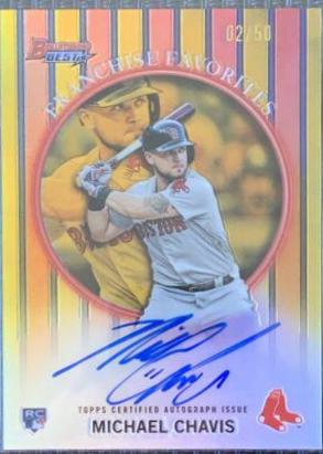 Michael Chavis [Gold Refractor] #22